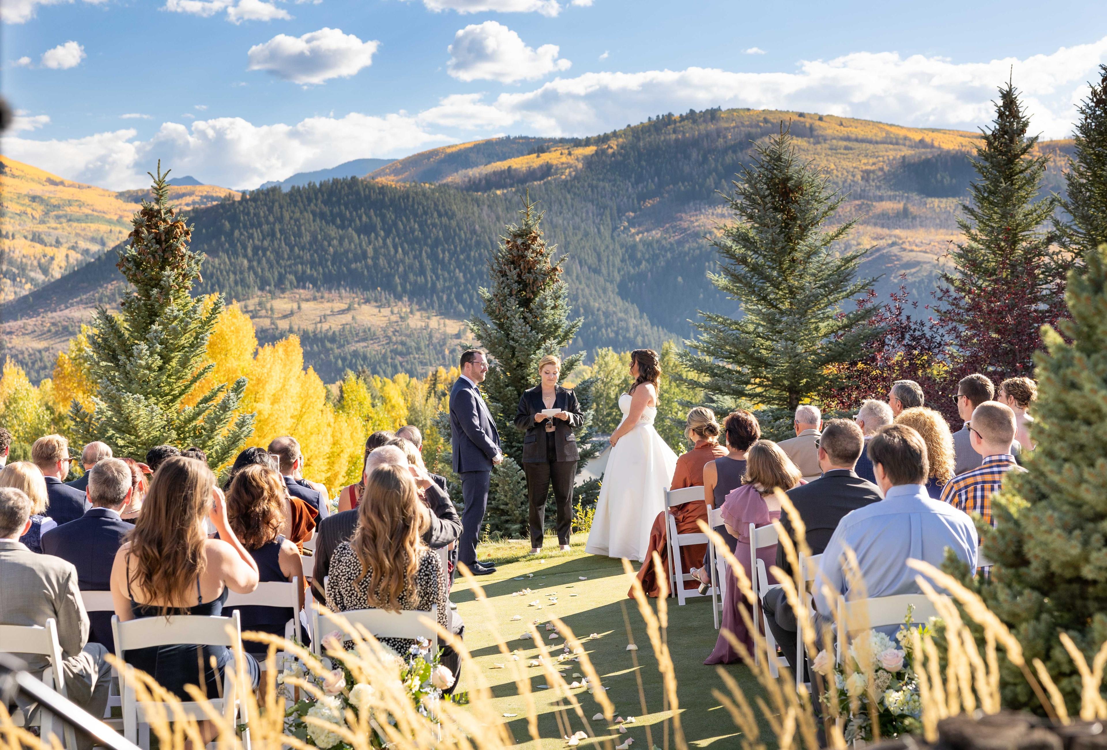 Harvest at the Sonnenalp Gold Club: Beautiful Vail Wedding Venue