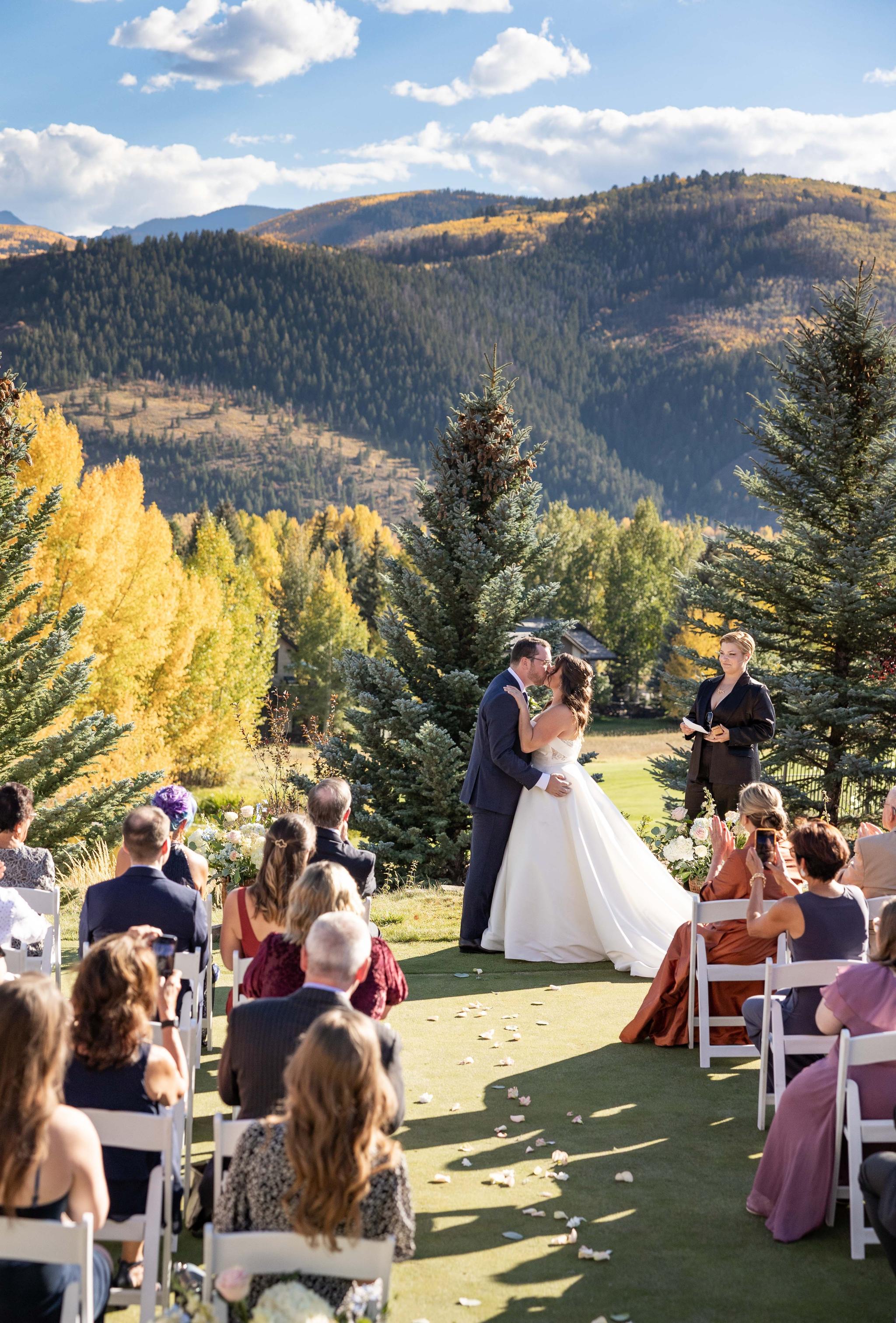 Harvest at the Sonnenalp Gold Club: Beautiful Vail Wedding Venue