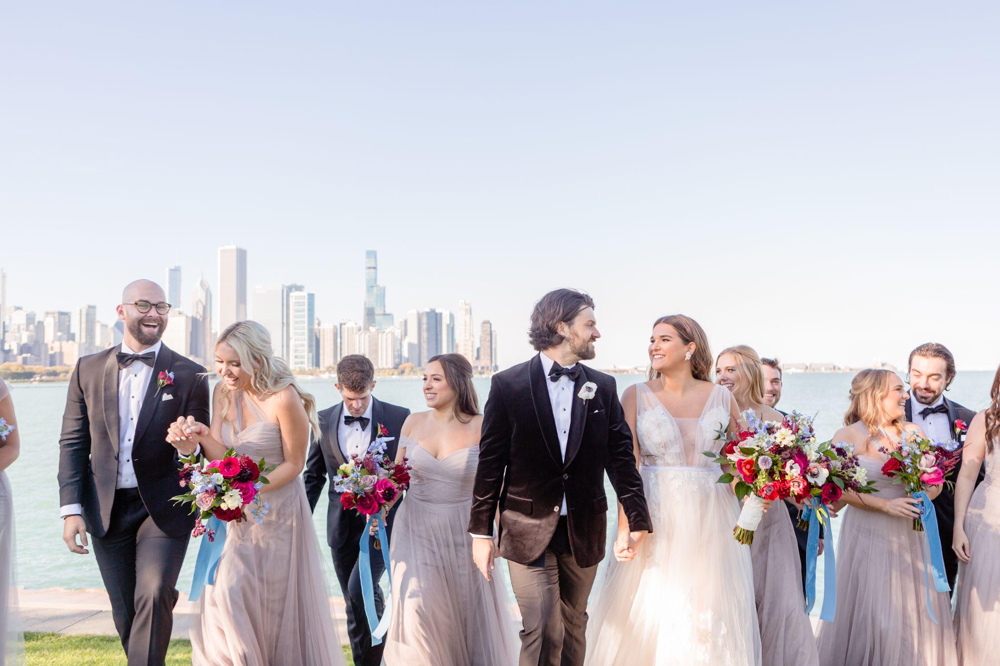 Chicago Elegant Love Story at Bridgeport Art Center – Caroline & Josh